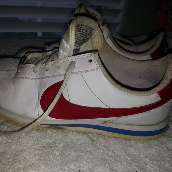 Red Nike Cortez Women's Cheer Sneakers Shoes Worn - Picture 8 of 15